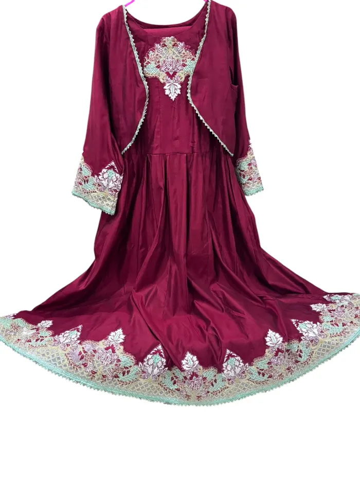 Stylish  long  Frock & Trouser